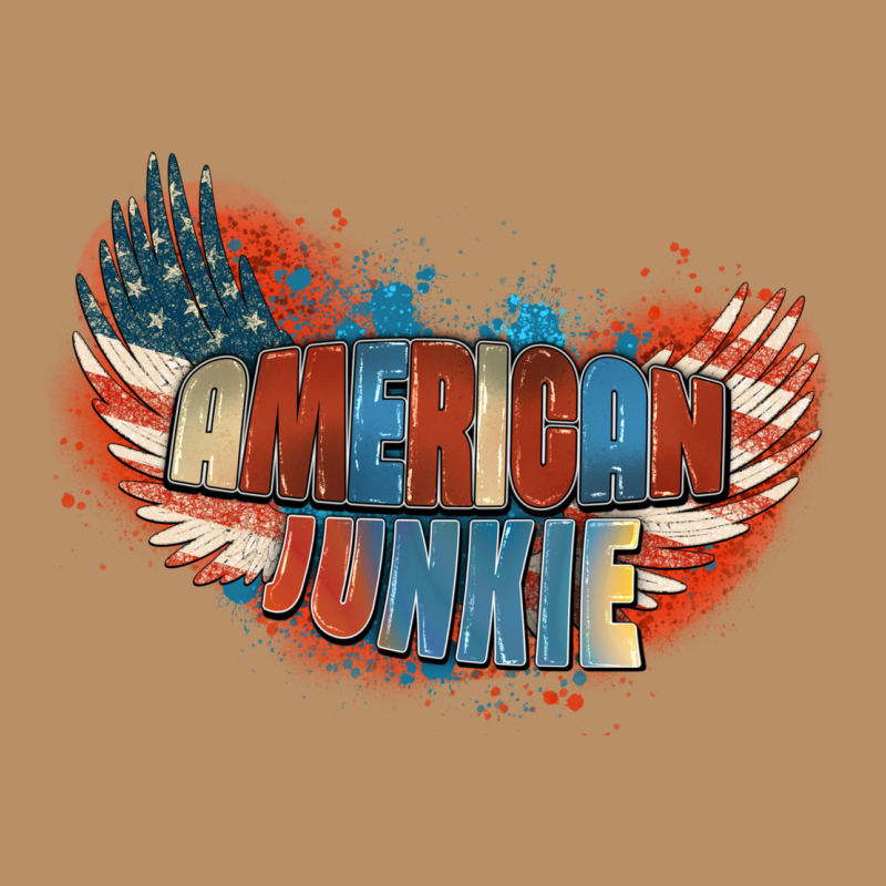American Junkie 4th Of July Vintage Hoodie by FaDigitalArtStudio | Teevron