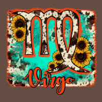 Virgo Turquoise Cowhide Long Sleeve Tee | Teevron
