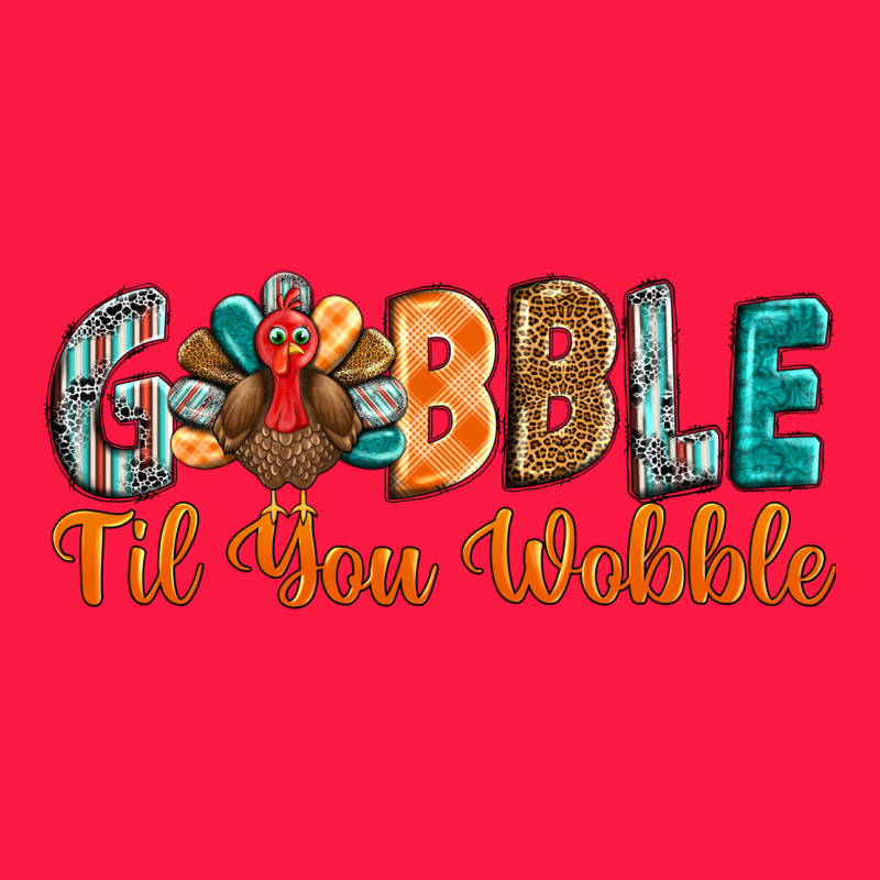 Gobble Till You Wobble Zipper Hoodie by BarkalooDesign | Teevron