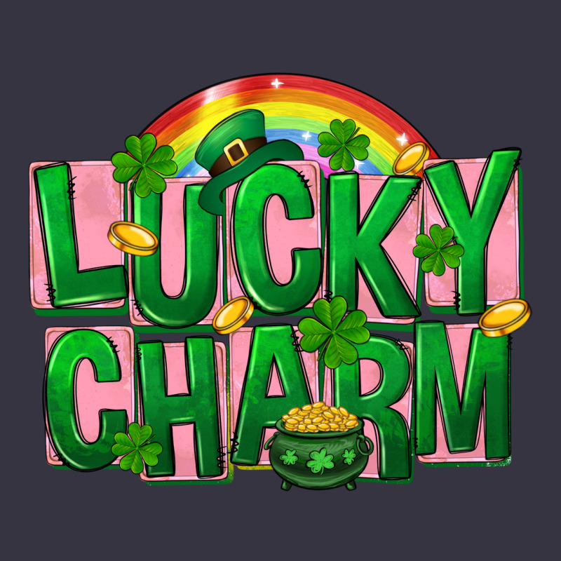 St. Patrick's Day Lucky Charm Vintage Hoodie by FaDigitalArtStudio | Teevron