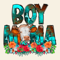 Boy Mama Flowers Cow Vintage Tee | Teevron