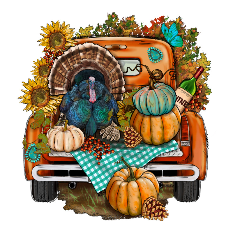 Thanksgiving Truck Bbs Long Sleeve Tee by BundleAndBundleShop | Teevron