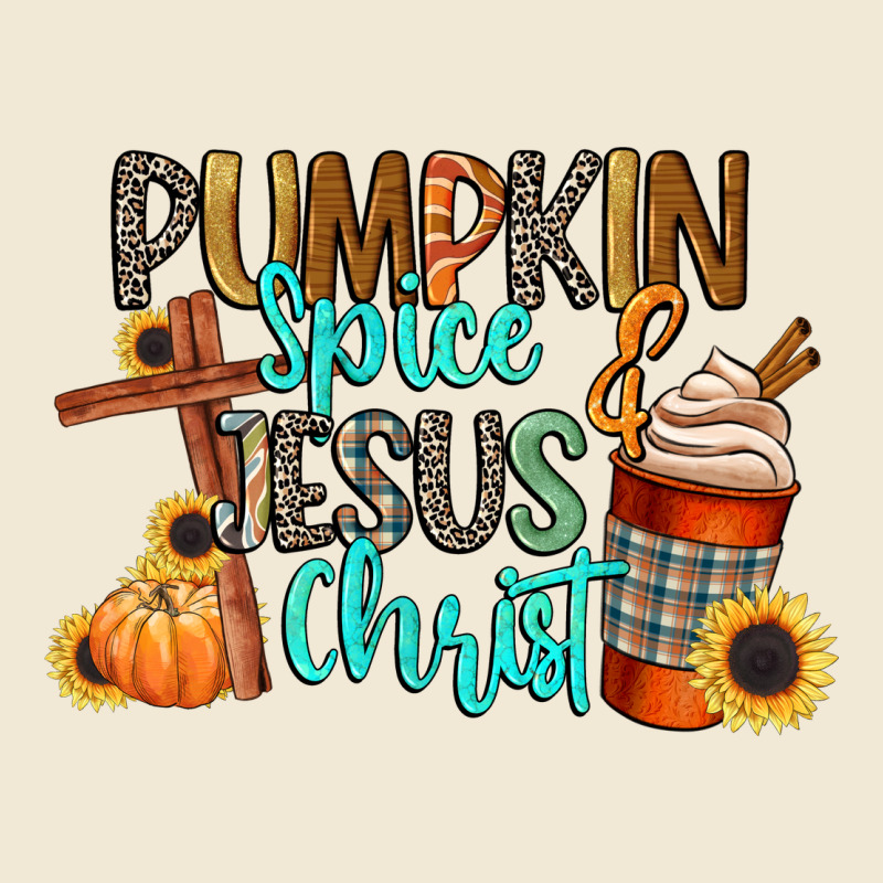 Pumpkin Spice And Jesus Christ Ladies Tee by CowGirlArtShop | Teevron