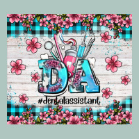 Da Dental Assistant Dentist Element With Flowers Premium Sweatshirt | Teevron