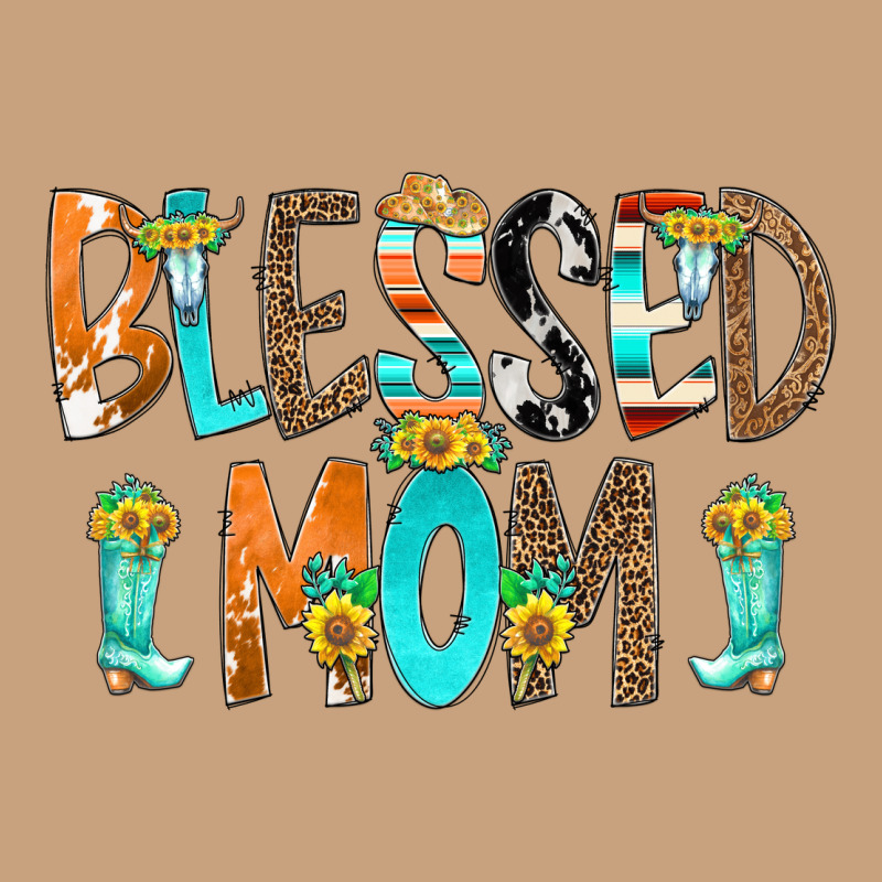 Blessed Mom Vintage Tee by CowCowDesign | Teevron