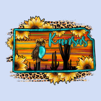 Kansas Owl Sunset Sunflower Map Urban Hoodie | Teevron