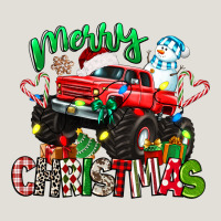 Merry Christmas Monster Truck Heavy Core Tee | Teevron