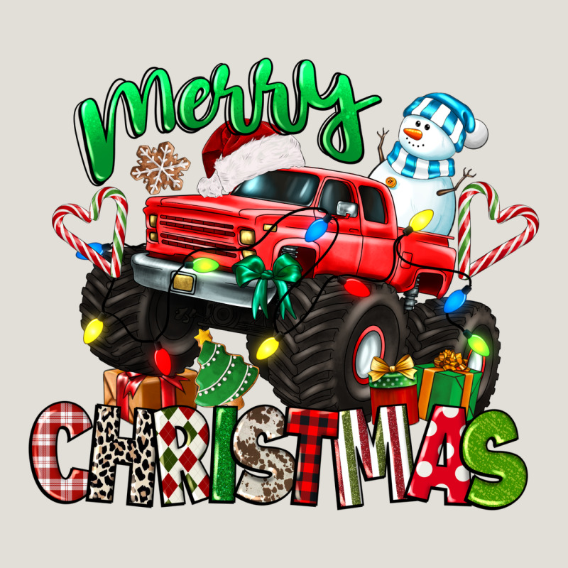 Merry Christmas Monster Truck Heavy Core Tee by texasbilliewilder | Teevron