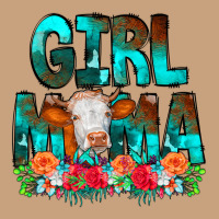 Girl Mama Flowers Cow Vintage Tee | Teevron
