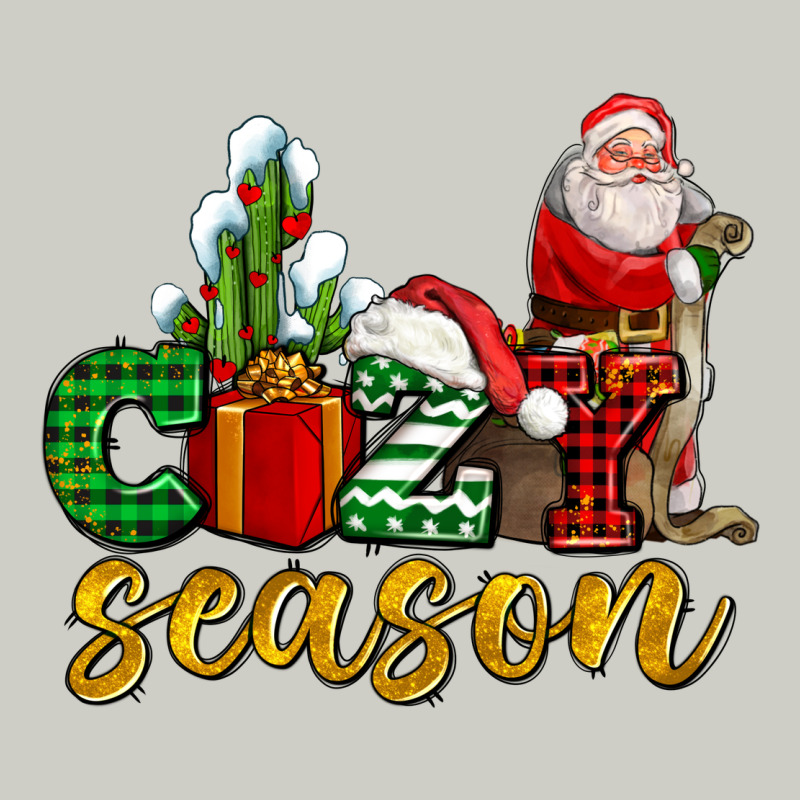 Cozy Season With Santa Christmas Tree Cactus And Gift Heavyweight Hoodie by AdoDesignShop | Teevron