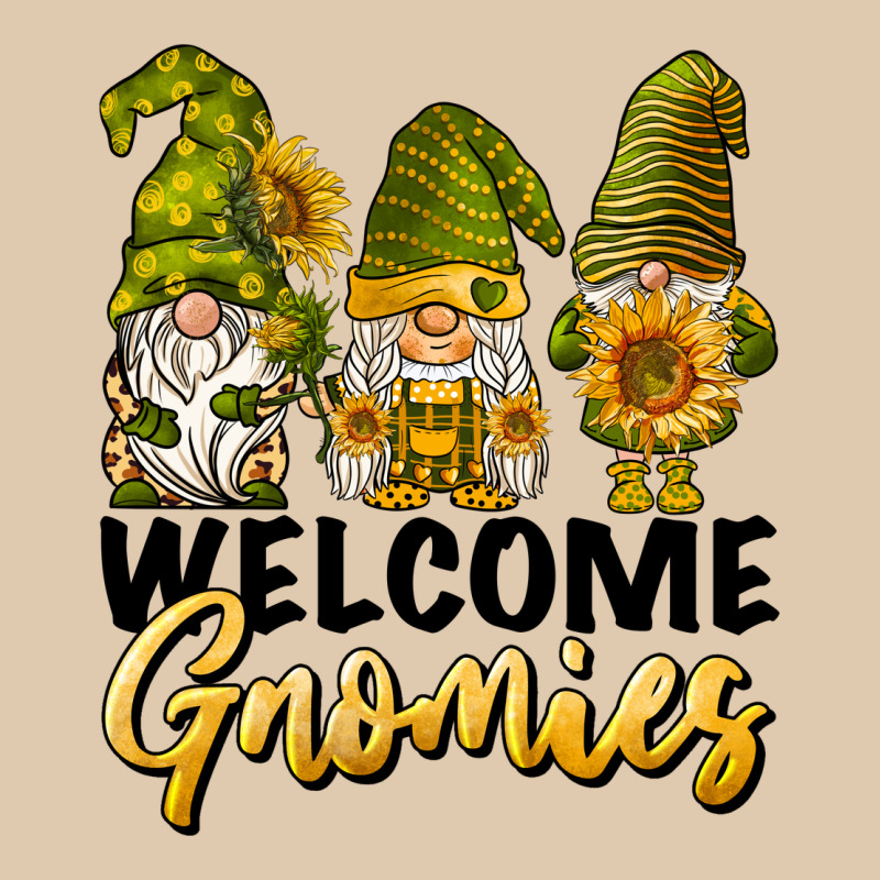 Welcome Gnomies Sunflowers Heavyweight Sweatshirt by BarkalooDesign | Teevron