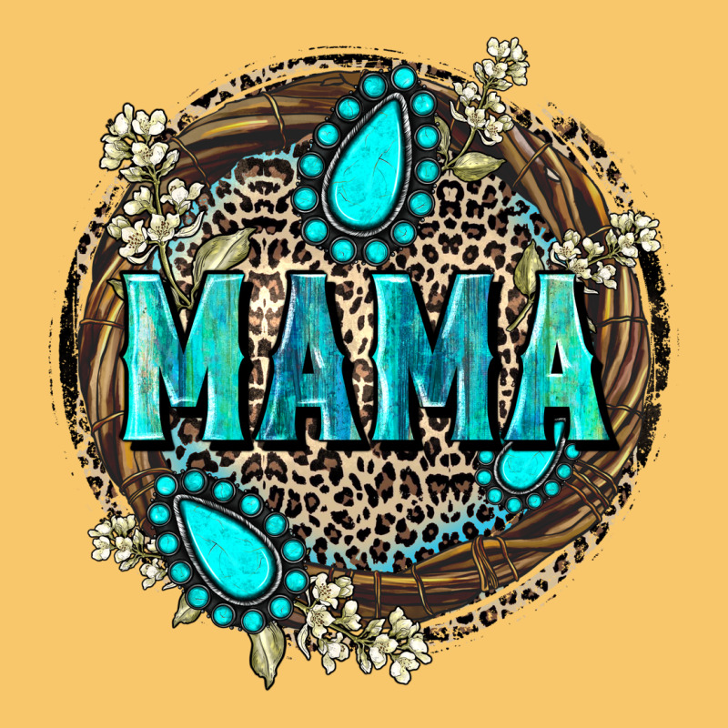 Mama With Gemstone Leopard Mother's Day Vintage Hoodie by FaDigitalArtStudio | Teevron