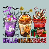 Hallothanksmas Coffee Cups Heavy Core Tee | Teevron