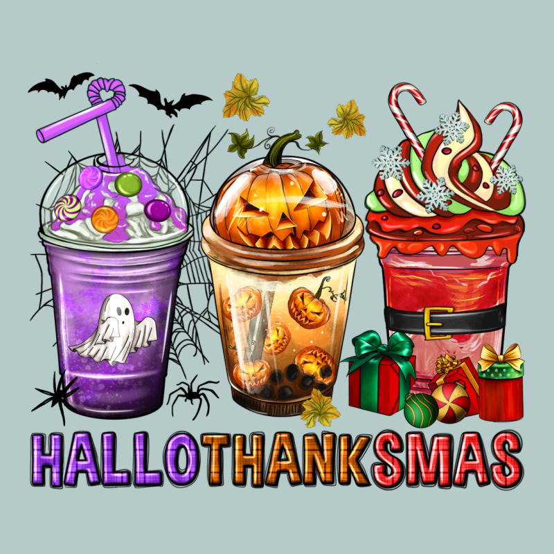 Hallothanksmas Coffee Cups Heavy Core Tee by texasbilliewilder | Teevron