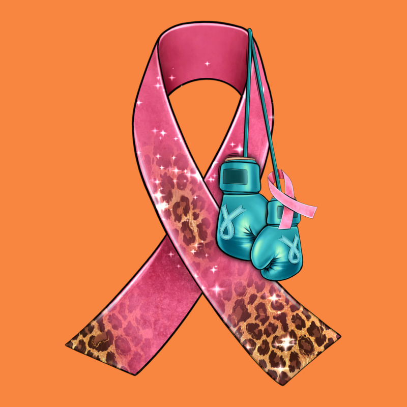 Cancer Ribbon And Boxing Gloves Premium Sweatshirt by AdoDesignShop | Teevron