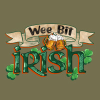 Wee Bit Irish St Patricks Day Vintage Hoodie | Teevron