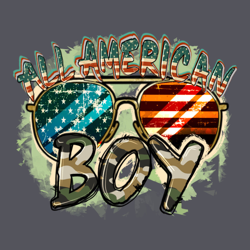All American Boy 4th Of July Vintage Hoodie by FaDigitalArtStudio | Teevron