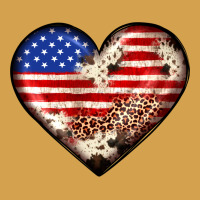 Western Usa Flag Heart Urban Hoodie | Teevron