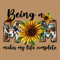 Being A Mom Makes My Life Complete Mother's Day Vintage Hoodie | Teevron