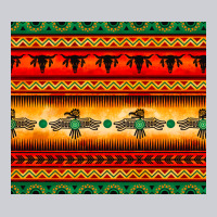 Thunderbird Bullskull Aztec Pattern Heavyweight Sweatshirt | Teevron