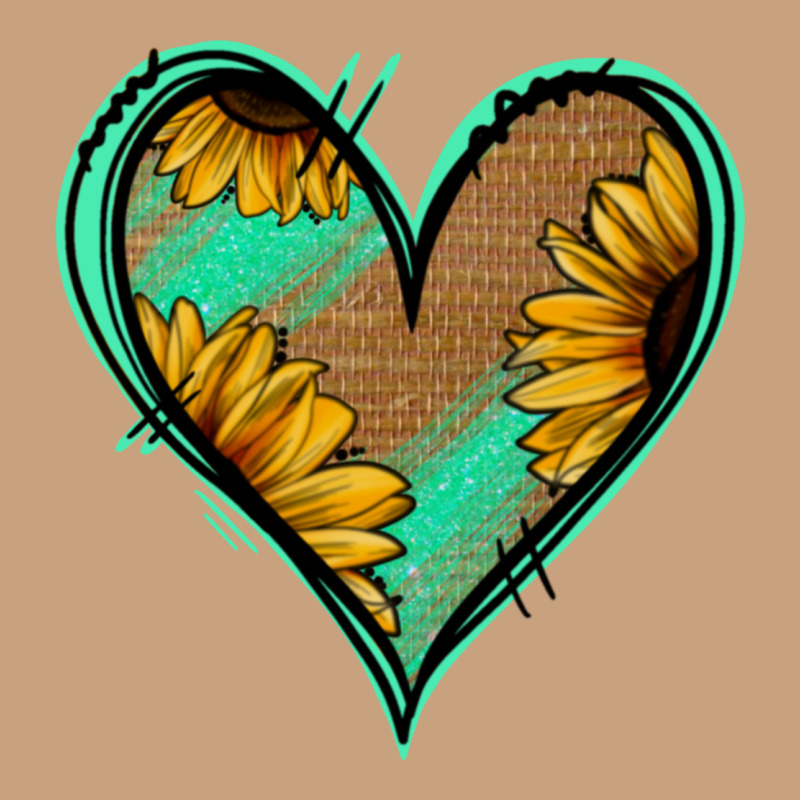 Sunflower Heart Vintage Tee by Jasminsmagicworld | Teevron