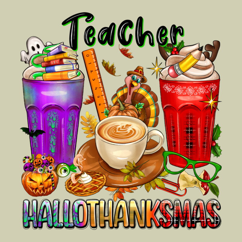 Hallothanksmas Teacher Heavy Core Tee by texasbilliewilder | Teevron