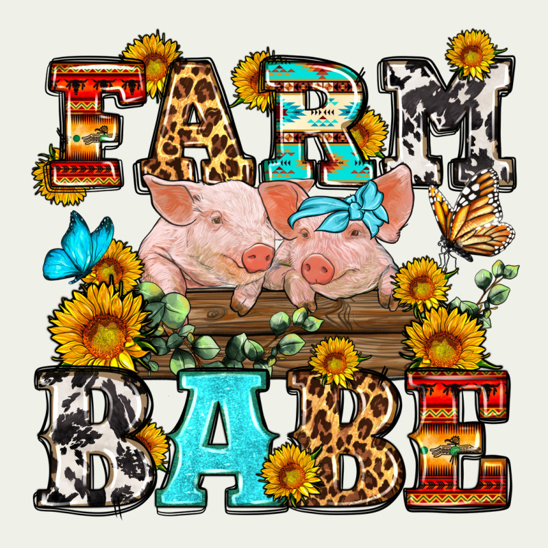 Western Farm Babe Urban Heavy Tee by OliviaCreatesArt | Teevron