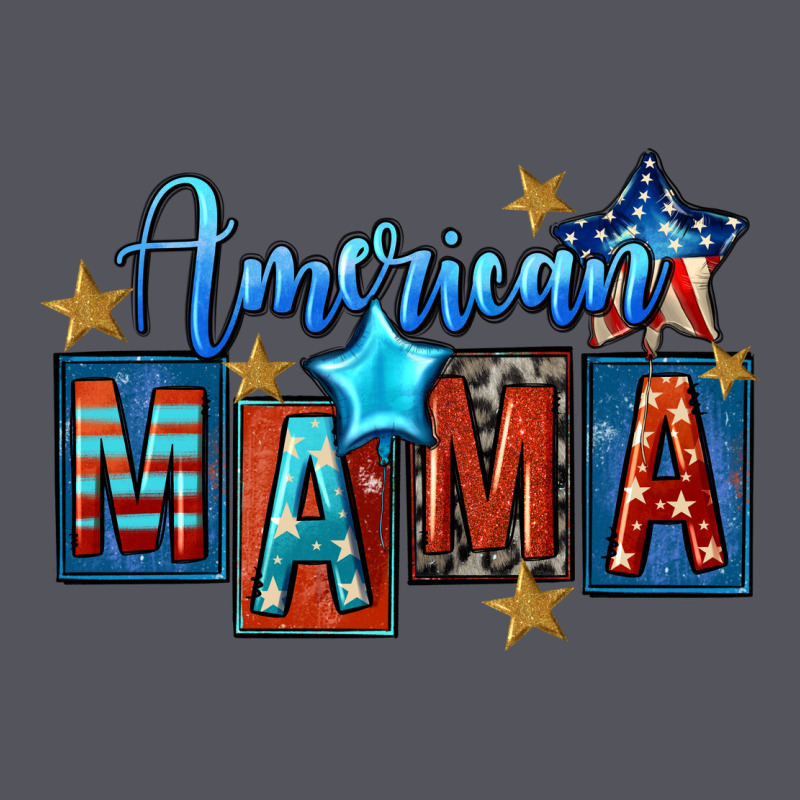 American Mama 4th Of July Vintage Hoodie by FaDigitalArtStudio | Teevron