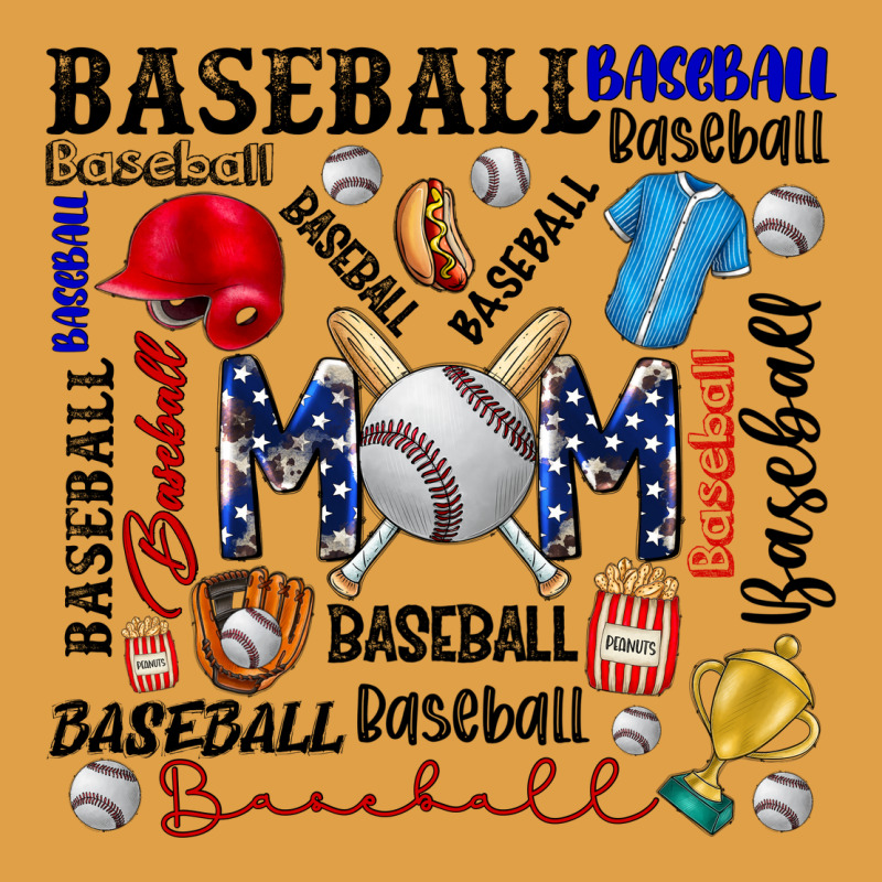 Baseball Mom Premium Hoodie by CowhideDigitalArt | Teevron