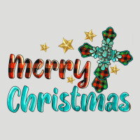 Merry Christmas Turquoise Gemstones Cross Zipper Hoodie | Teevron