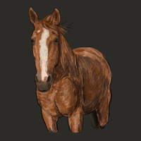 Brown Horse Heavy Core Tee | Teevron
