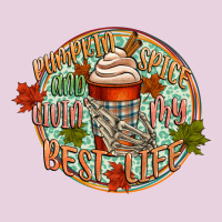 Pumpkin Spice And Livin My Best Life Ladies Tee | Teevron