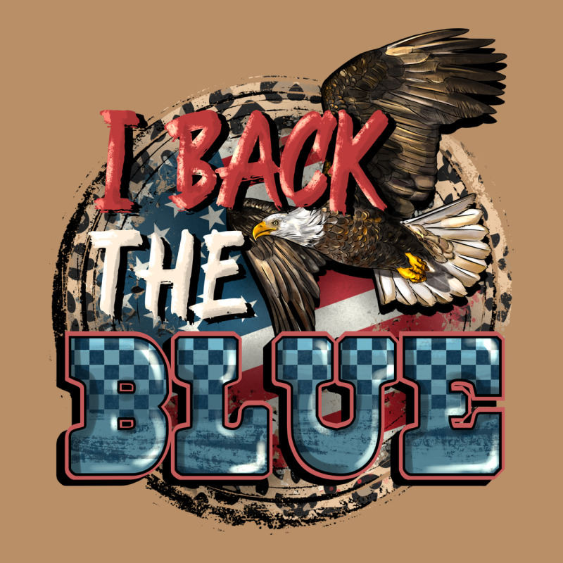 I Back The Blue Vintage Hoodie by FaDigitalArtStudio | Teevron
