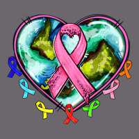 Heart Earth And Cancer Ribbon Premium Sweatshirt | Teevron
