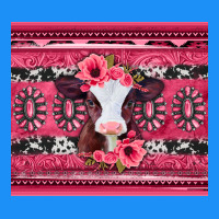 Pink Gemstone Baby Calf Western Valentines Day Classic Tee | Teevron