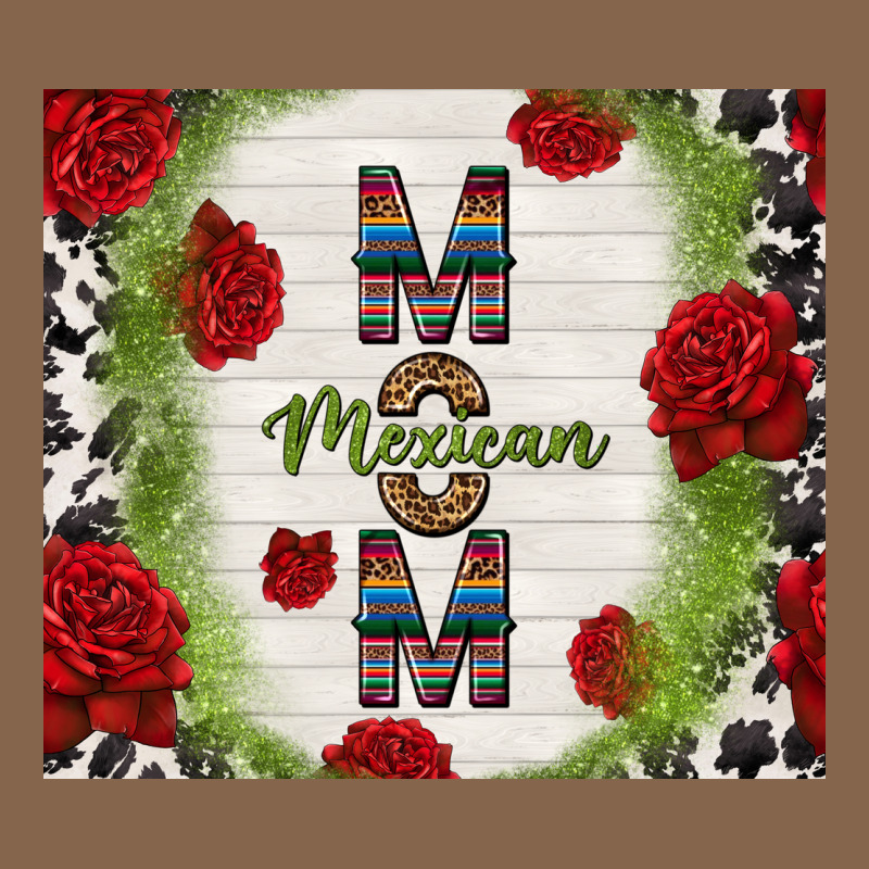 Mexican Mom With Roses Premium Tee by TumblerDesignByShophia | Teevron