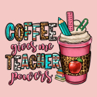 Coffee Gives Me Teacher Powers Urban Heavy Tee | Teevron