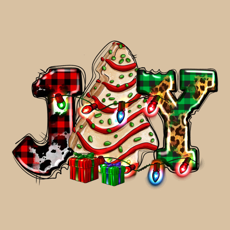 Joy With Christmas Tree Cake Ado Heavyweight Hoodie by AdoDesignShop | Teevron
