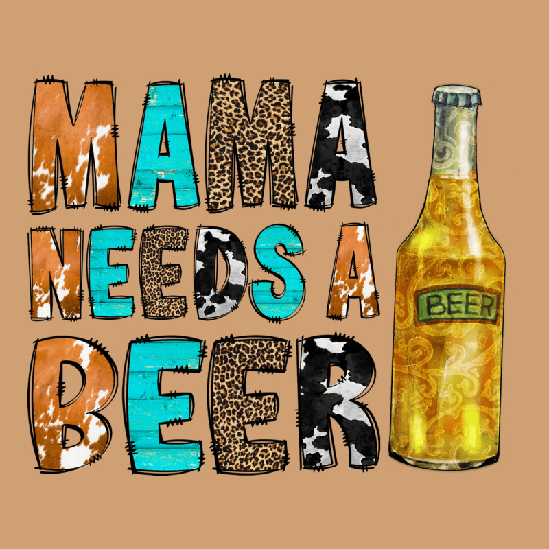 Mama Needs A Beer Vintage Tee by CowCowDesign | Teevron