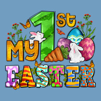 Easter Day My First Easter With Eggs And Rabbits Urban Heavy Tee | Teevron