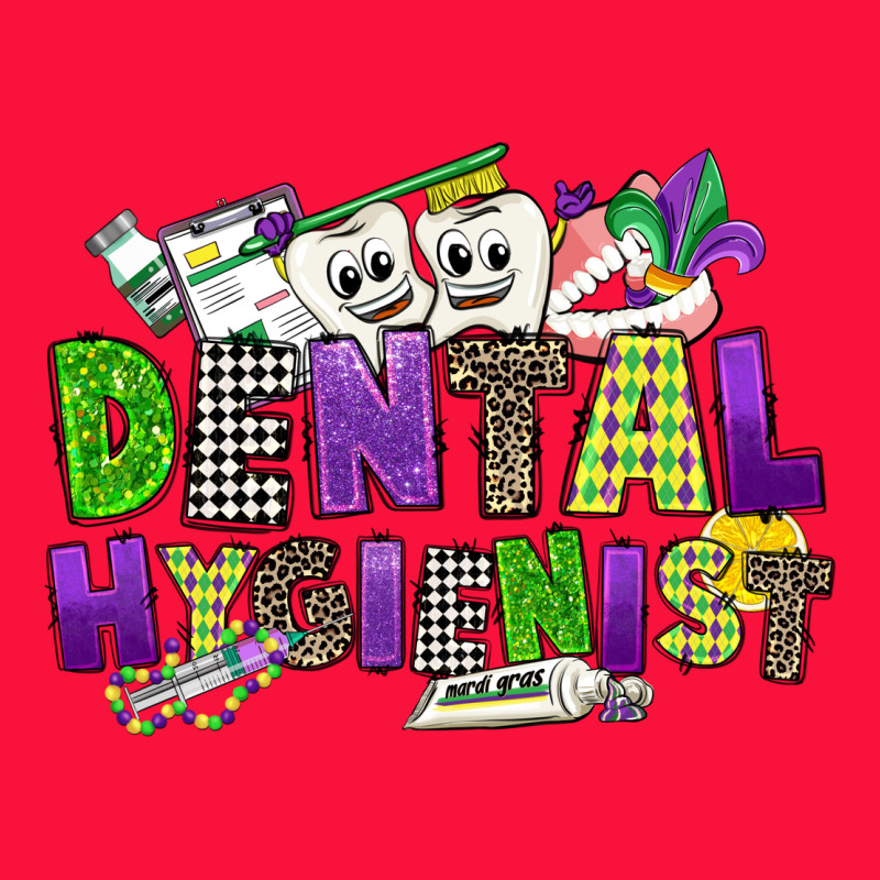 Dental Hygienest Mardi Gras Classic Tee by CowGirlArtShop | Teevron