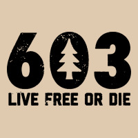 Live Free Or Die 603 Tree Heavyweight Sweatshirt | Teevron