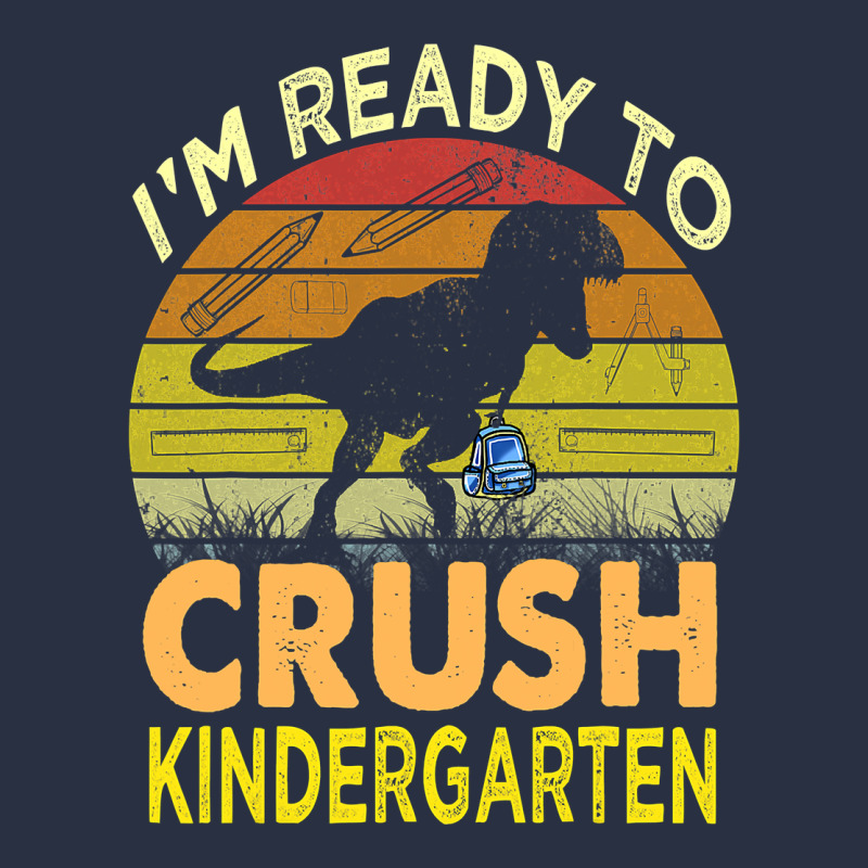 I'm Ready To Crush Kindergarten Dinosaur Back To School Kids T Shirt Heavyweight Sweatshirt by artisFamous | Teevron