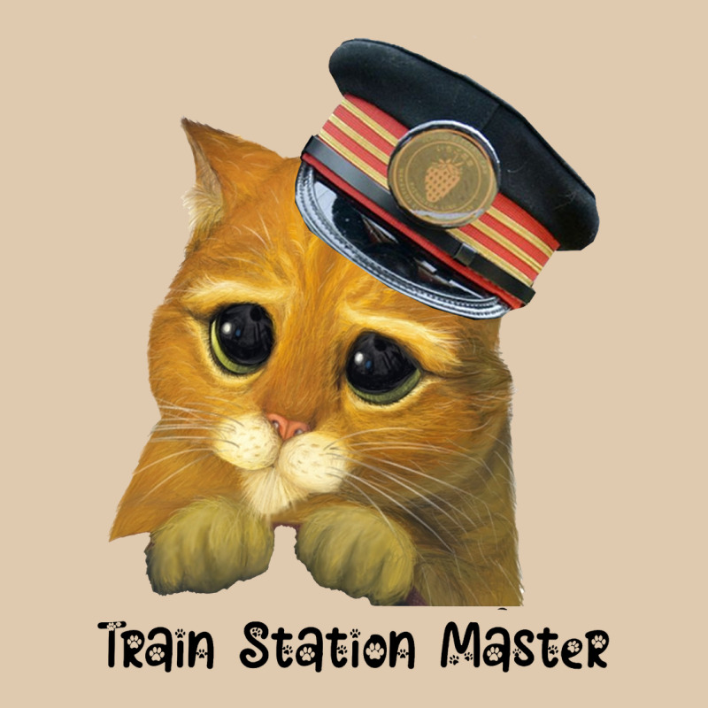Cat Tama Train Station Master Heavyweight Sweatshirt by artisFamous | Teevron