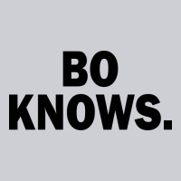 Bo Knows (black Text) Heavyweight Sweatshirt | Teevron