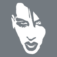Marilyn Manson Face Heavyweight Sweatshirt | Teevron