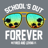 School Out Forever Retired Teacher Retro Summer Heavyweight Sweatshirt | Teevron
