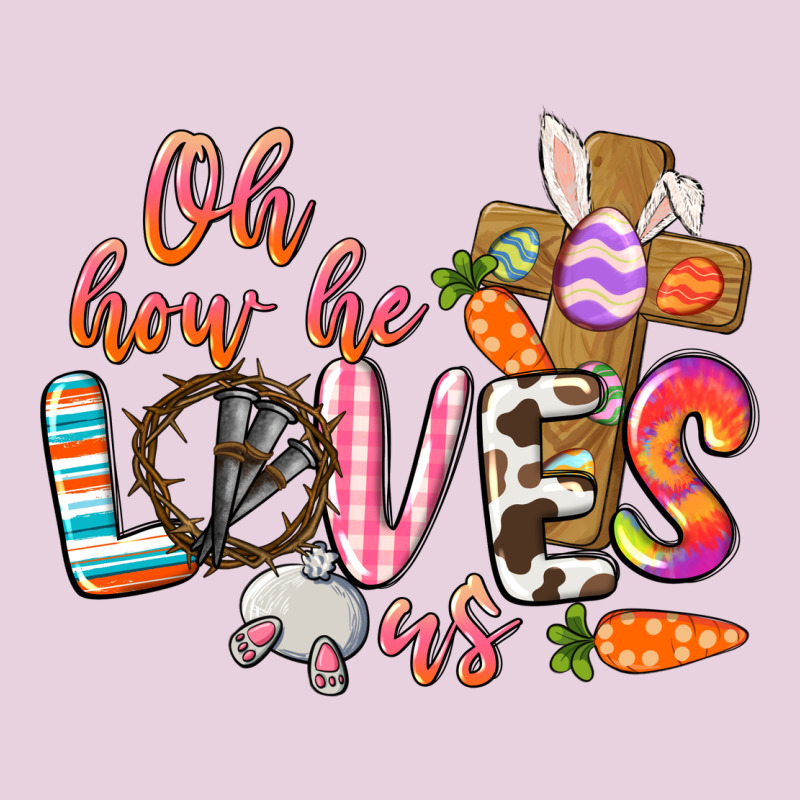 Oh How He Loves Us Ladies Tee by CowGirlArtShop | Teevron