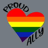 Proud Ally Lgbt Heart Gay Pride Month Heavyweight Sweatshirt | Teevron