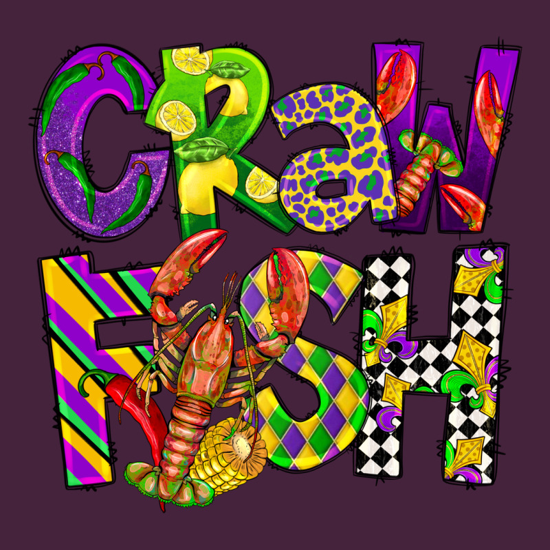 Crawfish Mardi Gras Classic Tee by CowGirlArtShop | Teevron